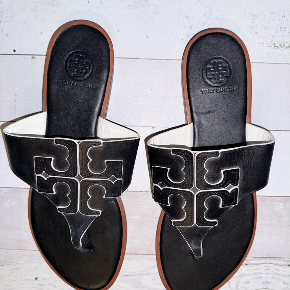 Tory Burch Black Sandals - Picture 3 of 7